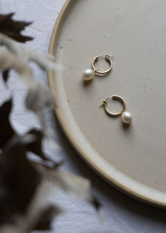 Pearl Drop Earrings