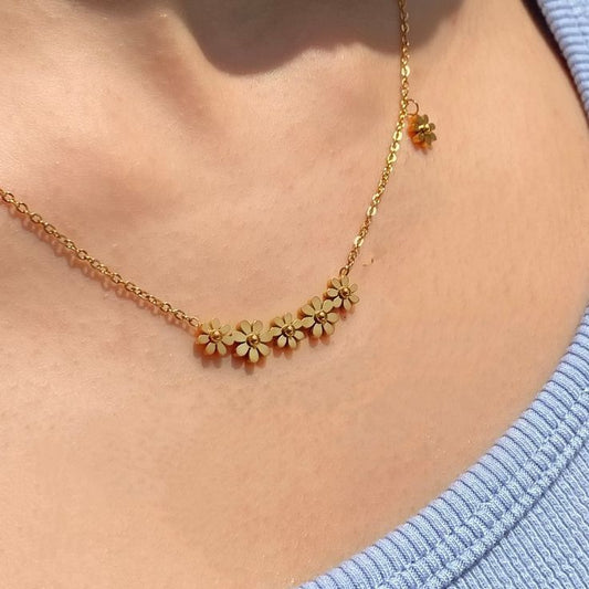 Floral Necklace & earring set